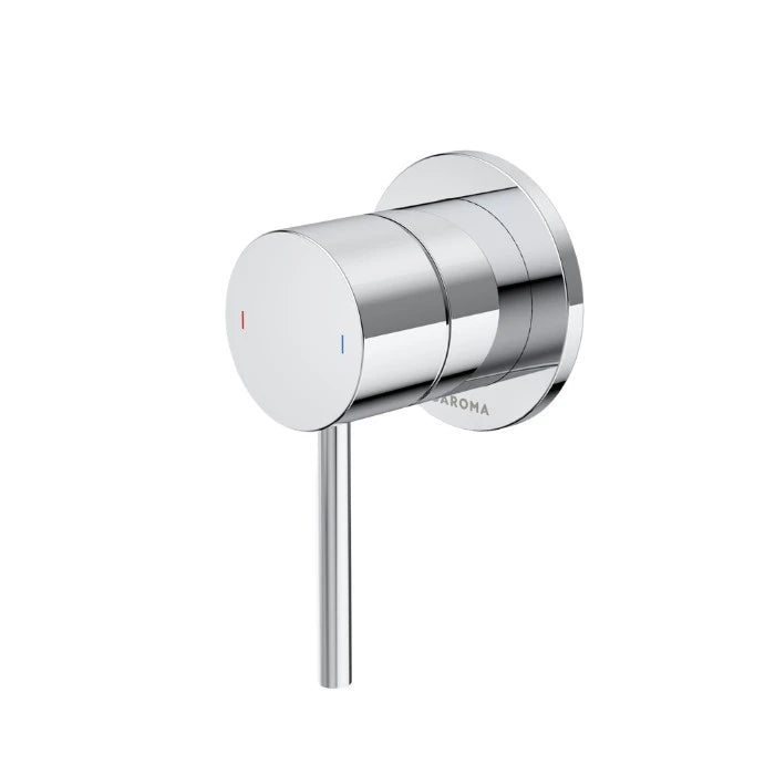 Caroma Liano II Bath Shower Mixer Round Cover Plate Chrome