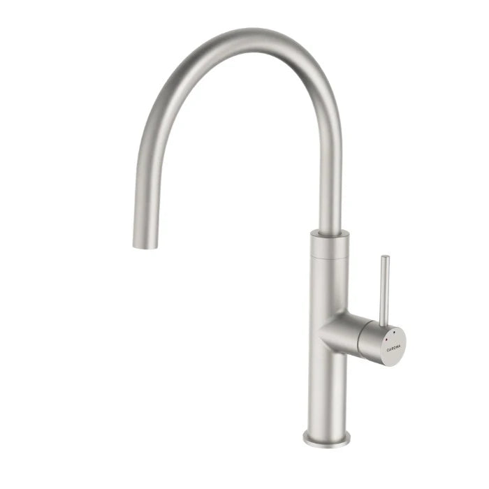 Caroma Liano II Sink Mixer Brushed Nickel Lead Free