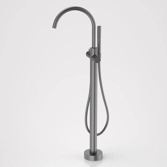 Caroma Liano II Freestanding Bath Filler with Hand Shower - Sales Kit - Gunmetal