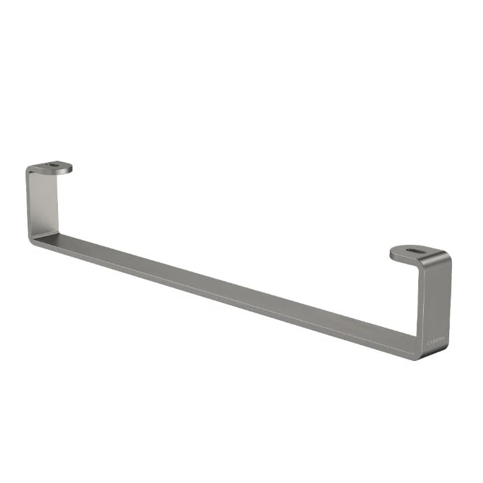 Caroma Urbane II Hand Wall Basin Integrated Rail Gunmetal