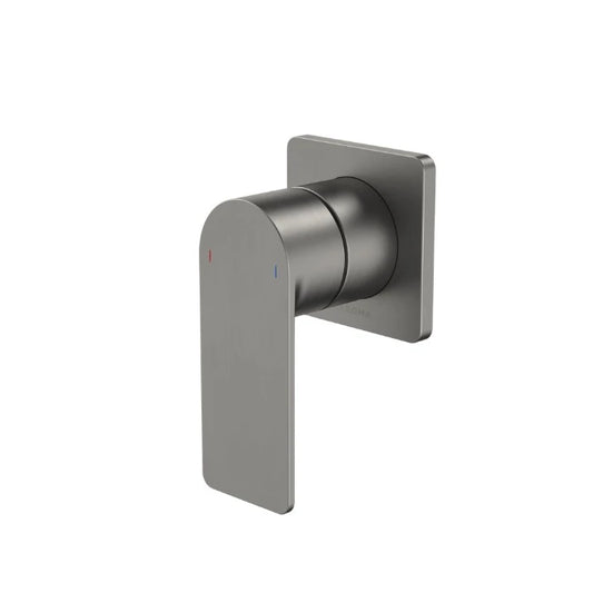 Caroma Urbane II Bath/Shower Mixer Square Cover Plate Gunmetal