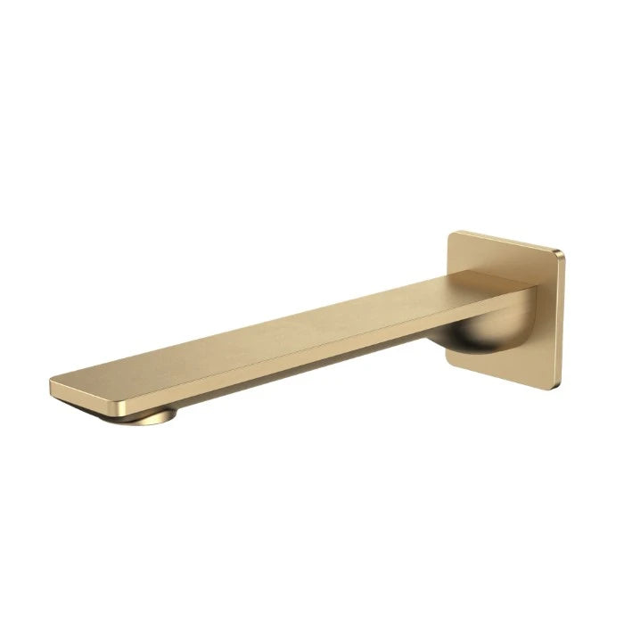 Caroma Urbane II 220mm Basin/Bath Outlet Square Cover Plate Lead Free Brushed Brass