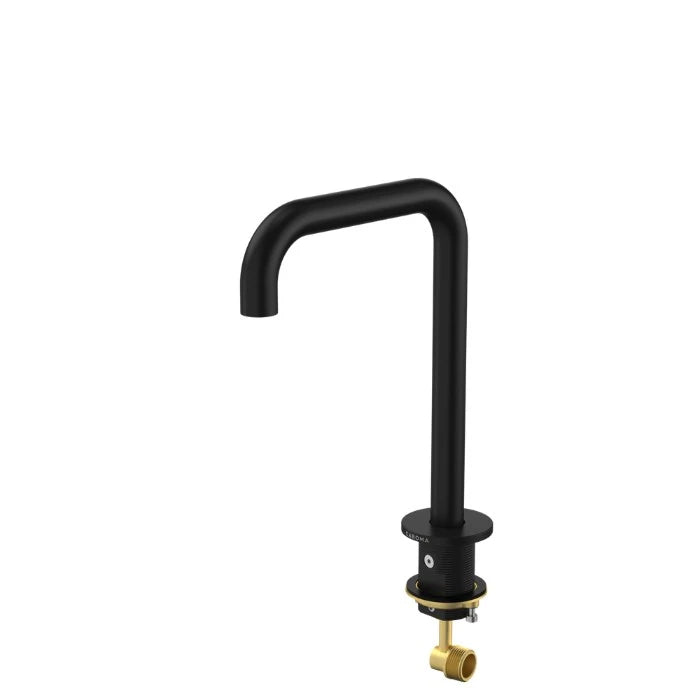 Caroma Urbane II Hob Swivel Outlet 150mm Matte Black