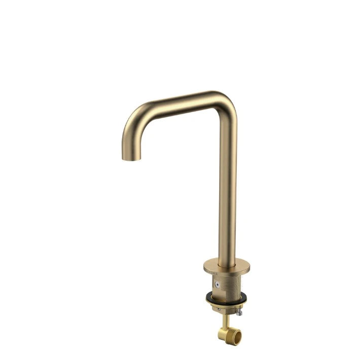 Caroma Urbane II Hob Swivel Outlet 150mm Brushed Brass