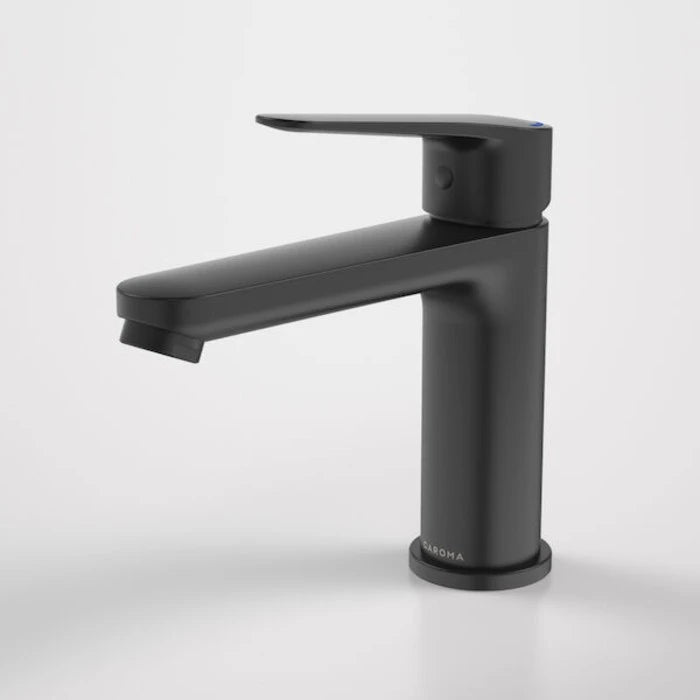 Caroma Opal Basin Mixer H/C - LF - Matte Black
