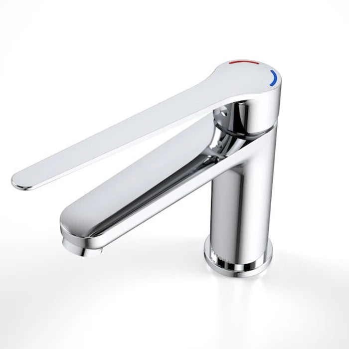 Caroma Opal Basin Mixer with Care Handle H/C - Chrome
