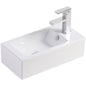 LINEA Wall Hung Basin Right Hand Tap