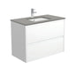 SARAH DOVE GREY AMATO 900 Satin White Vanity Wall Hung 1TH
