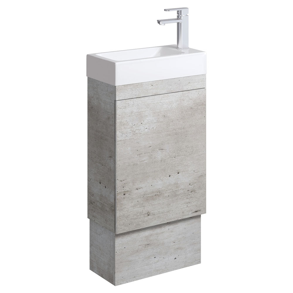 EDGE 450 INDUSTRIAL Vanity on Kick with Overflow