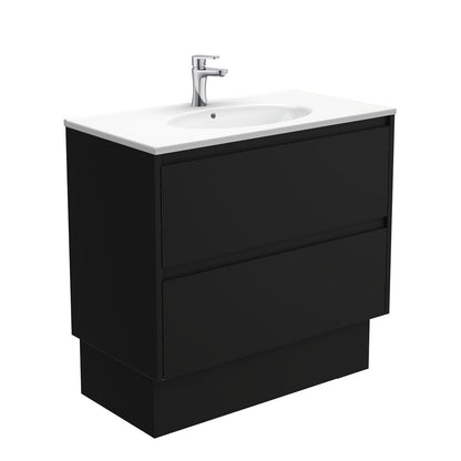 ROTONDO AMATO 900 Matte Black Vanity On Kick 1TH
