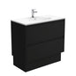 ROTONDO AMATO 900 Matte Black Vanity On Kick 1TH