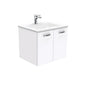 VANESSA Poly Marble 600 UNI Wall Hung Cab with Handles 1TH