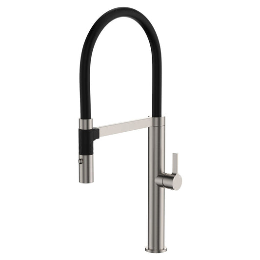SANSA Pull Down Sink Mixer Brushed Nickel