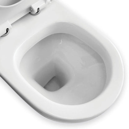 RAK Liwa White Close-Coupled Toilet Suite, S-Trap 240