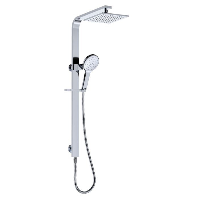 Lincoln Deluxe Twin Shower, Chrome