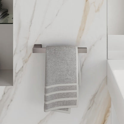 Tono Hand Towel Rail, Gun Metal