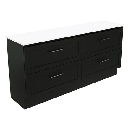 Newport All Drawer 1800 Double Bowl Floor Standing Vanity