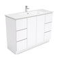 JOLI Ceramic 1200 Fingerpull Gloss White Cab on Kick 1TH