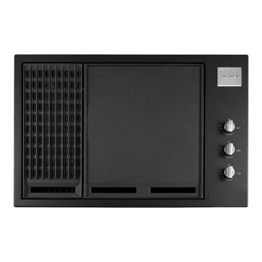 Artusi 80cm Built in BBQ Matte Black ABBQ2MB
