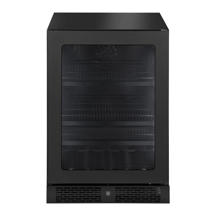 Artusi 127 Can 60cm Underbench Refrigeration Cooler Black ABC142BV