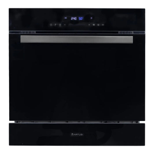 DISHWASHER BUILT IN 60CM BLACK GLASS W2 5 E3 5