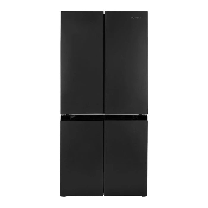 Artusi 488L 84cm Freestanding Four Door Refrigerator Matte Black AFDF620B