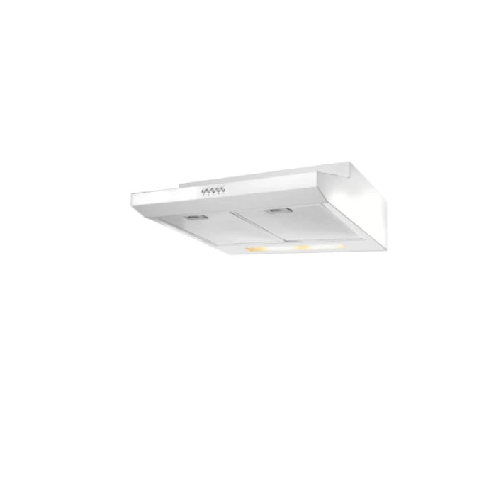 60CM SLIM LINE HOOD  TOP DUCT OR FRONT RECIRCULATING WHITE