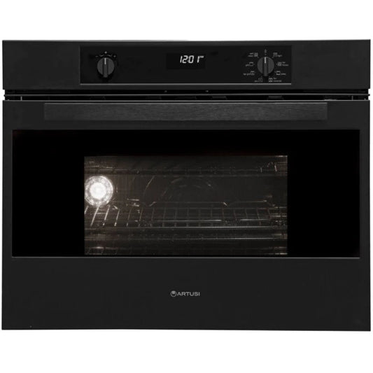75CM PYRO ELEC BUILT IN OVEN MATT BLACK