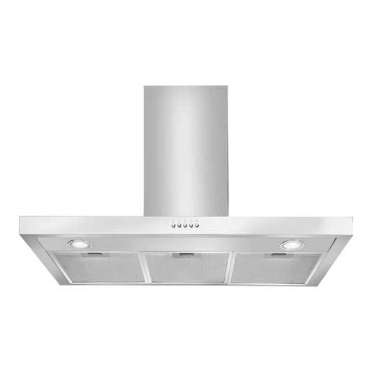 90CM T SHAPE RANGE HOOD W CHARCOL FILTER S S