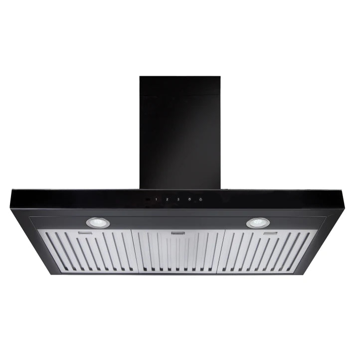 90CM T-SHAPE RANGEHOOD MATT BLACK