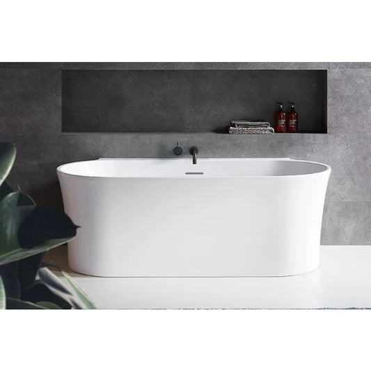 Aurora 1500 | 1700 Back To Wall Freestanding Bath