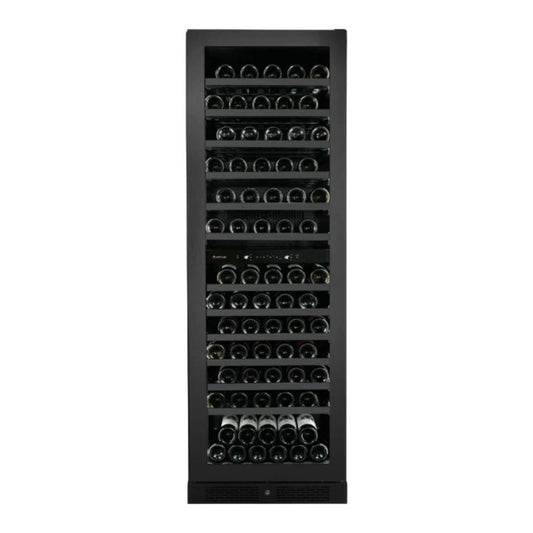 Artusi 125 Bottle Single Door Wine Cellar Black AWC154BV