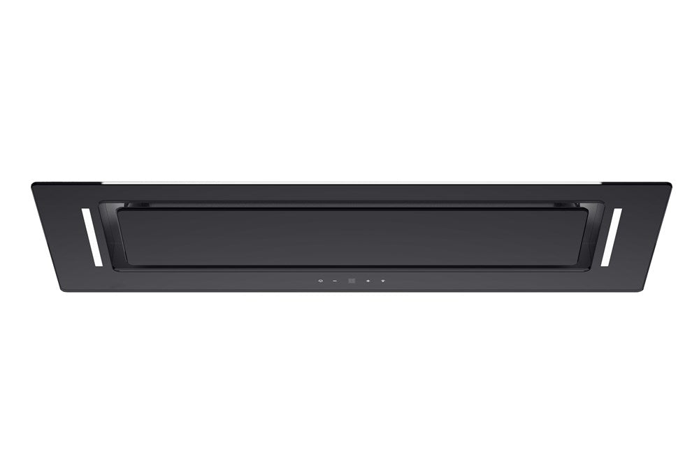 900m3/hr 90cm - NON SILENT Undermount Black Glass Rangehoods -
InBuilt Motor