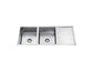 Atlas Double Bowl handmade Sink with Drainer