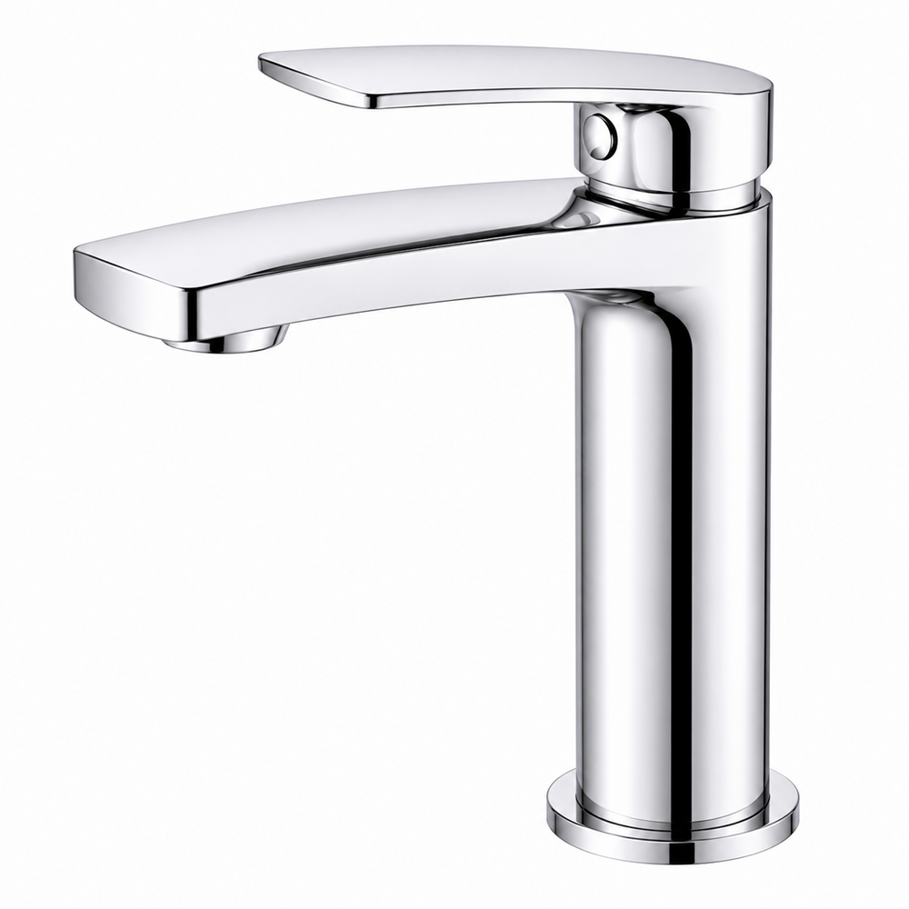 LYDIA Round Square -  Short Basin Mixer