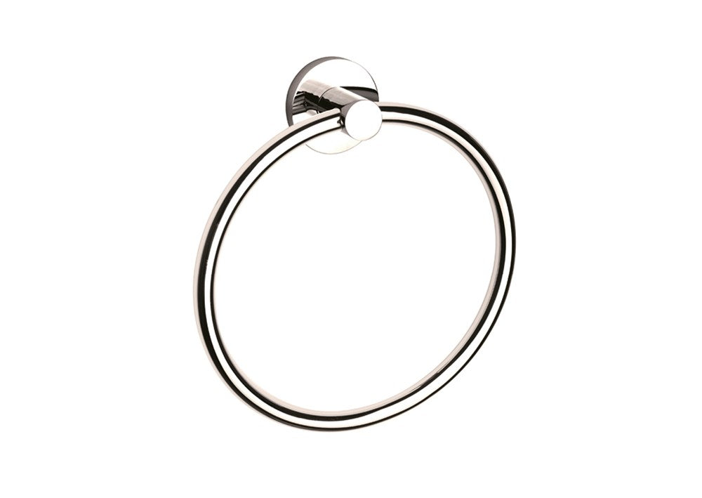 JESS Towel Ring in Brushed Nickel