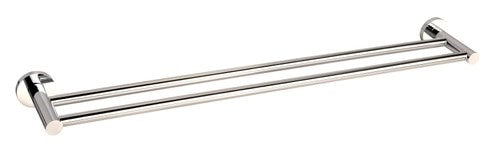 JESS 750mm Double Towel Rail in Brushed Nickel