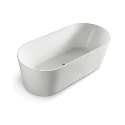 Acrylic Freestanding Bath Gloss White 1700x800x580mm