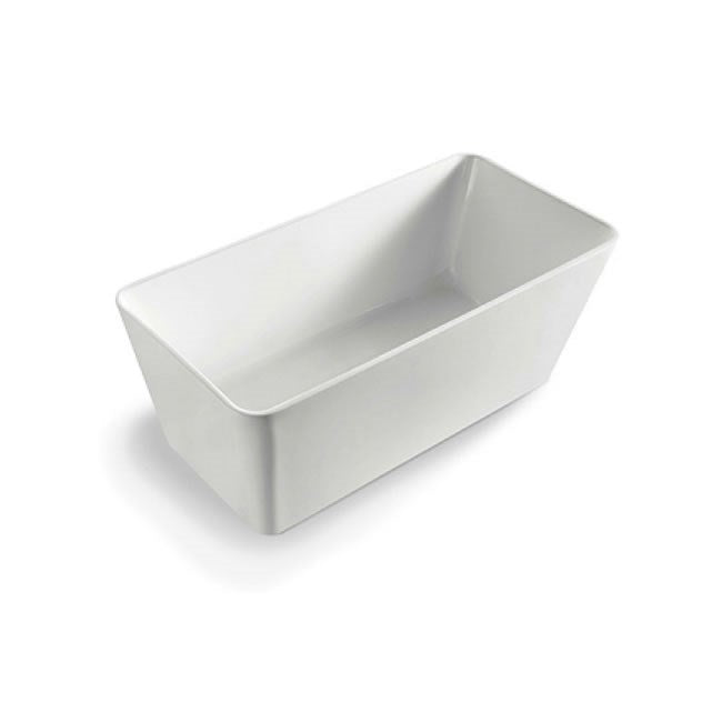 Acrylic Freestanding Bath Gloss White 1500x680x580mm