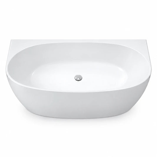 Back to Wall Egg Shaped Bathtub BTBWE Series