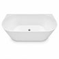 Back to Wall Fluted Bathtub BTBWRF Series