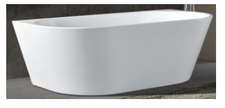 Back to Wall Bathtub