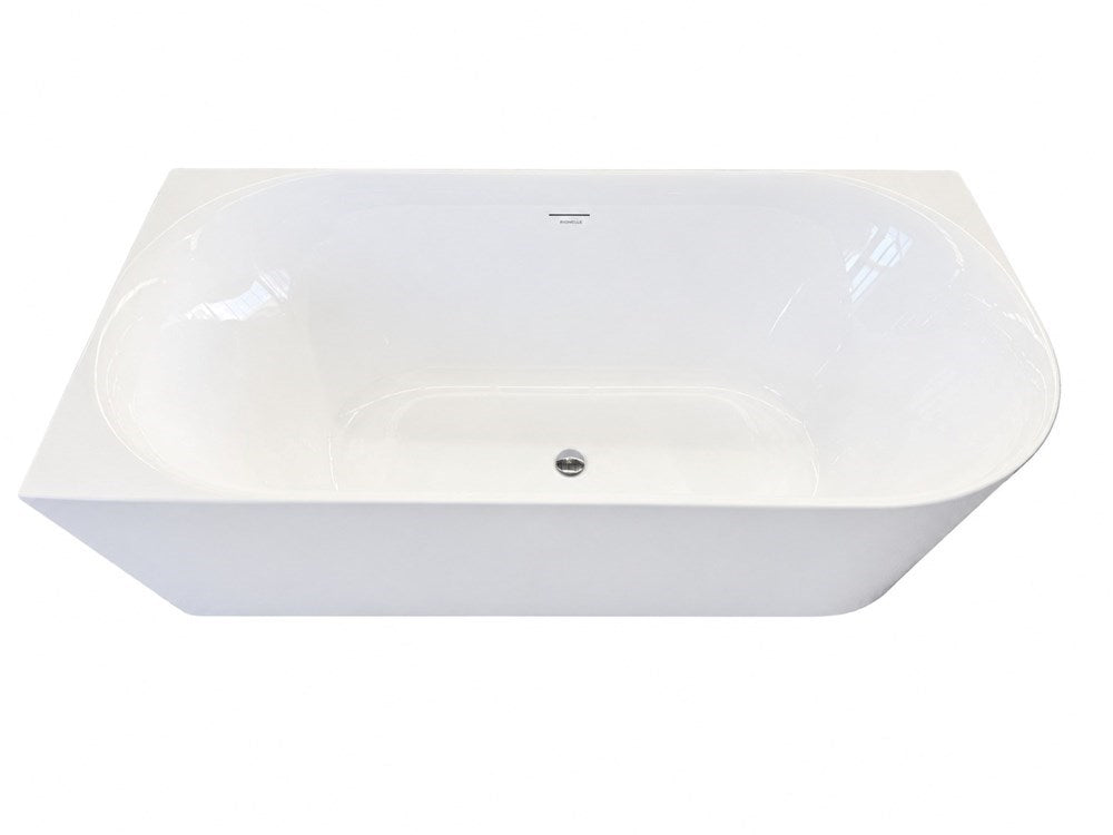 Slim Edge Corner Bathtub