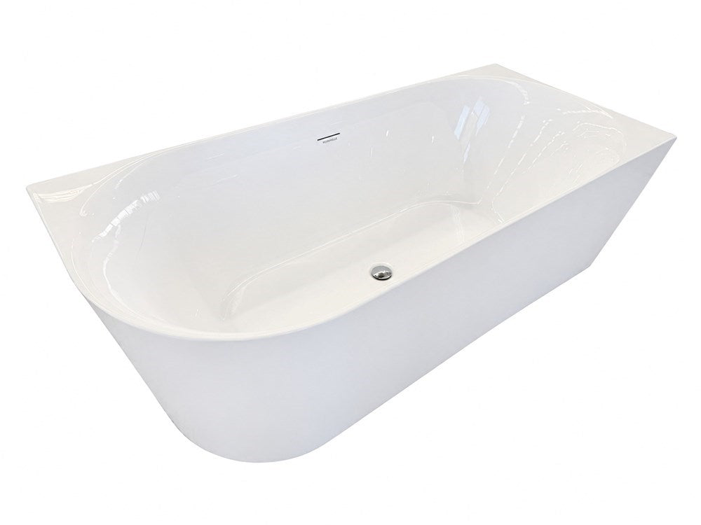 Slim Edge Corner Bathtub