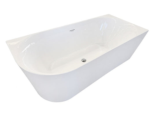 Slim Edge Corner Bathtub
