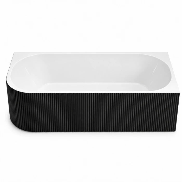 Right Side Fluted Corner Bathtub BTCRRF Series