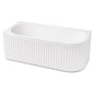 Corner Fluted Bathtub
