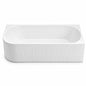 Right Side Fluted Corner Bathtub BTCRRF Series