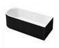 Corner Fluted Bathtub