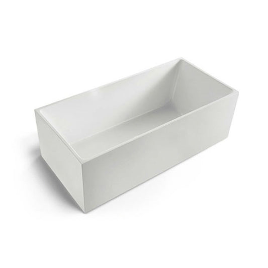 Acrylic Freestanding Bath Gloss White 1500x680x580mm